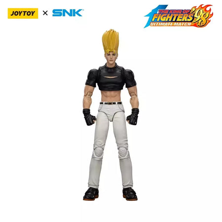Joyotoy original rei dos lutadores 98um figura de ação kof 98um ikari guerreiros equipe herói 1/18 jogo estatueta modelo brinquedos personalizados