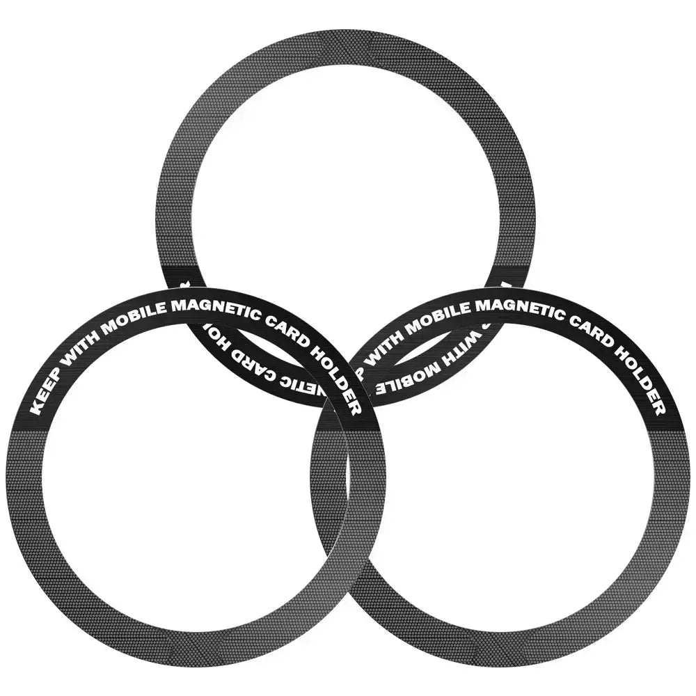 Anel de placa magnética universal, adesivo de metal para celular, suporte para carregador sem fio, folha de placa de metal para suporte magnético para carro