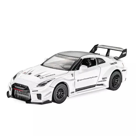 1:32 nissan gtr GT-R r35 r34 supercar liga modelo de carro diecasts & veículos de brinquedo carros de brinquedo brinquedos do miúdo para crianças presentes menino brinquedo