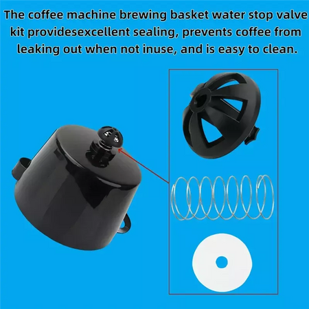 Máquina de café cesta de cerveja inferior moldada kits rolha se encaixa para black deckker cafeteiras cesta de fermentação