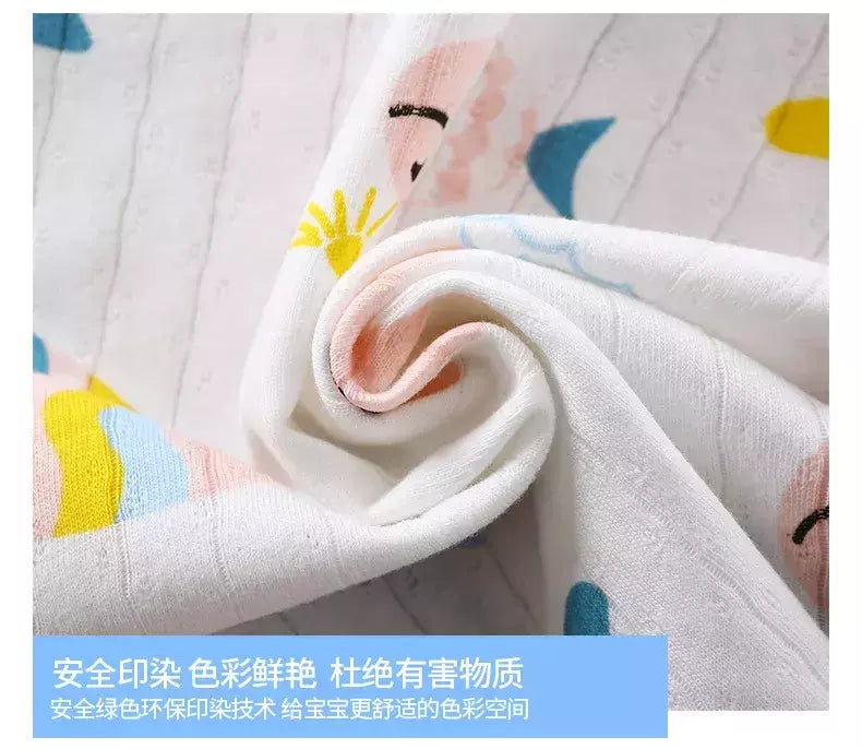 Conjunto de pijamas de manga comprida infantil, Seção fina, Roupa de bebê, Roupa doméstica, Meninos, Meninas, Crianças, Verão, Novo, 2022