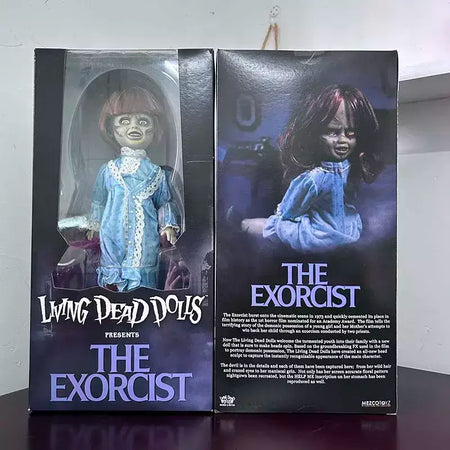 30cm mezco horror vivo morto bonecas figura o exorcista conjunta móvel figura pvc modelo dos desenhos animados figura brinquedo presentes de aniversário