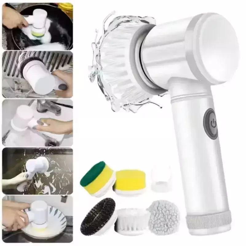 Xiaomi power purificador 5 cabeça de escova substituível elétrica rotação purificador escova limpeza do banheiro power purificador escova elétrica casa