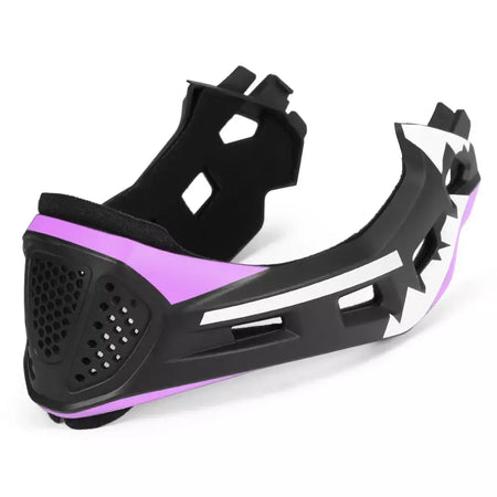Capacete facial completo destacável para crianças, capacete de segurança esportivo para ciclismo, skate, patinação
