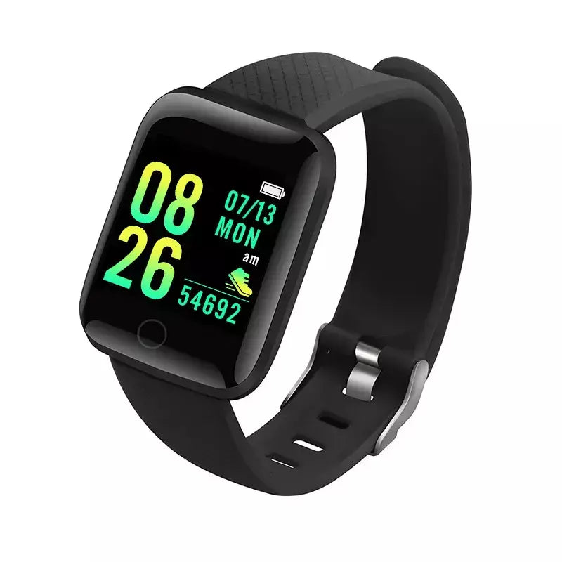 Relógio masculino eletrônico pulseira de fitness smartwatch relógio inteligente y68 d20 monitor sono presente para ios android smartphones despertador