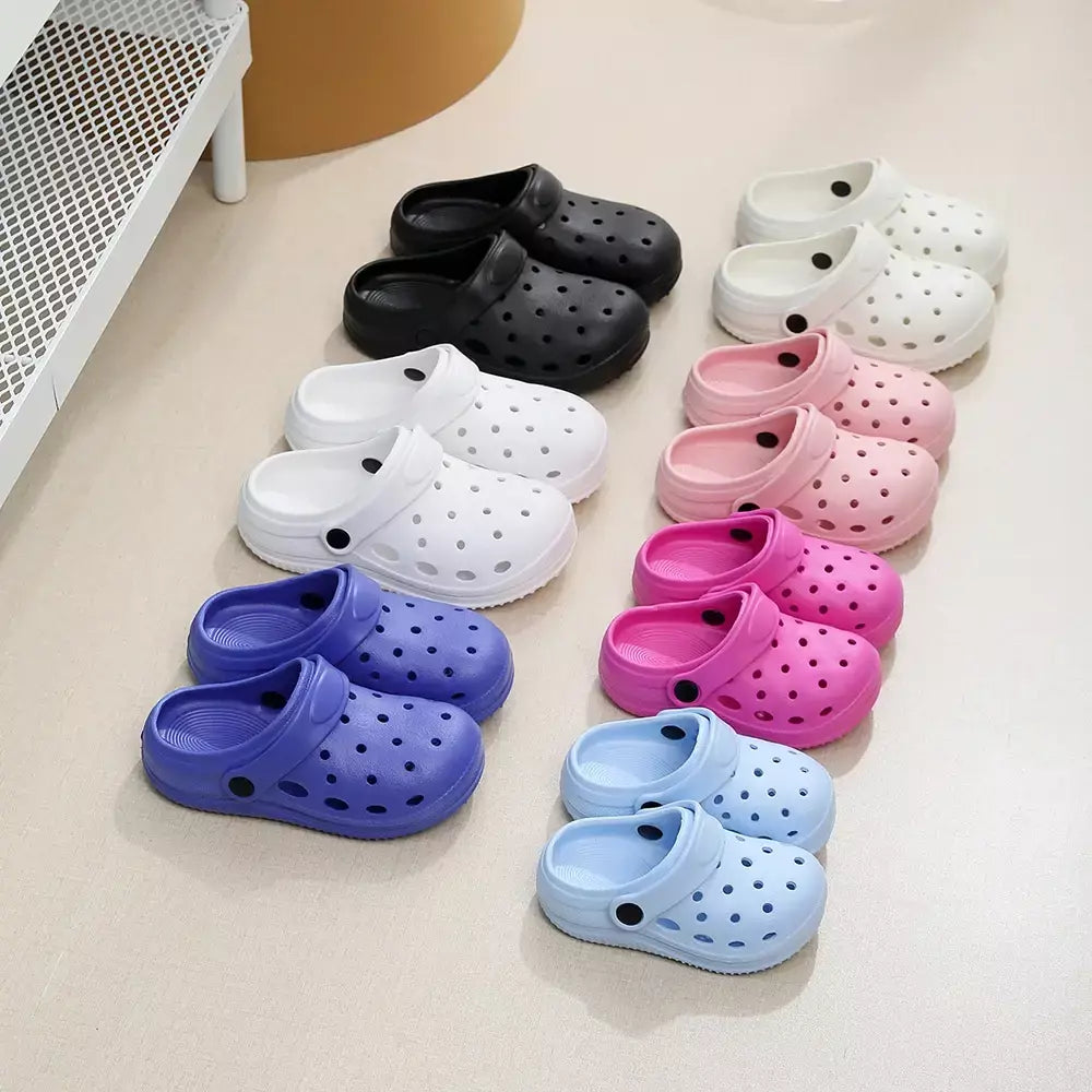 Moda à prova dwaterproof água chinelos crianças sandálias sapatos verão ao ar livre slides sola macia sapatos de jardim indoor enfermagem tamancos sandálias