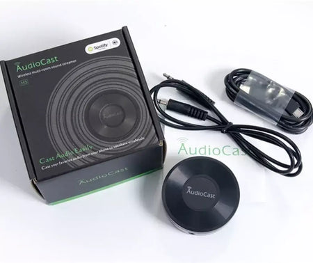 Audiocast m5 sem fio wifi música áudio streamer receptor audiocast ieast pplaydlna para airplay áudio música adaptador multi sala