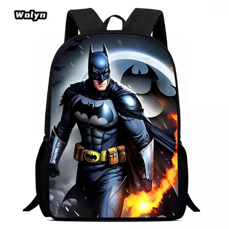 Mochila escolar para crianças, estampas de bastão de anime, mochila leve para jardim de infância, meninos e meninas, melhor presente