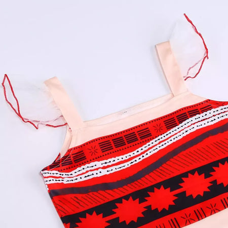 Moana vaiana meninas vestido cosplay traje fantasia carnaval moanas casual festa de aniversário vestidos crianças roupas trajes de natal