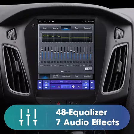 Srnubi 2 din 9.7 "android 13 carplay rádio do carro para ford focus 3 mk 3 2011 2012 - 2019 reprodutor multimídia 2din gps auto estéreo dvd