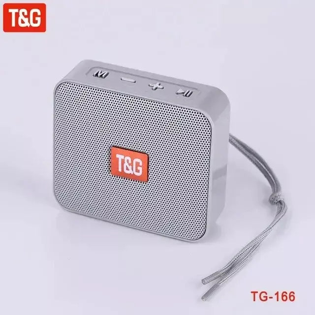 T & g tg166 portátil bluetooth alto-falante sem fio coluna de graves boombox bt usb tf aux play alto-falante ao ar livre para telefone inteligente tablet