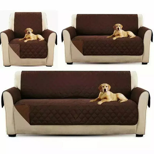 Impermeável acolchoado sofá capa, Anti-Wear Couch capa para cão Pet e crianças, poltrona reclinável, móveis Slipcovers, 1 Seater, 2 Seater, 3 Seater