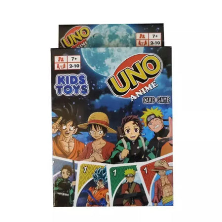 7 estilos UNO NO MERCY Jogo de cartas correspondente Dragon Ball Z Multijogador Festa de família Jogo de tabuleiro Engraçado Amigos Entretenimento Poker