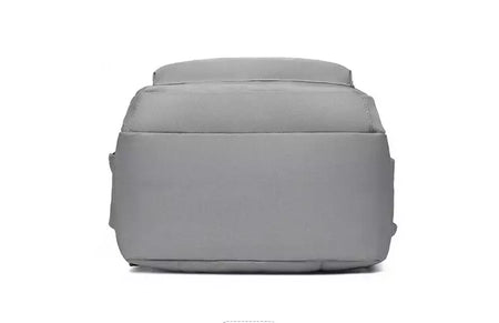 Mochila de carregamento USB impermeável para homens, sacos traseiros do escritório do negócio, mochila para laptop casual, mochilas escolares masculinas, 15,6";;VERDADEIRO;;"CINZA
