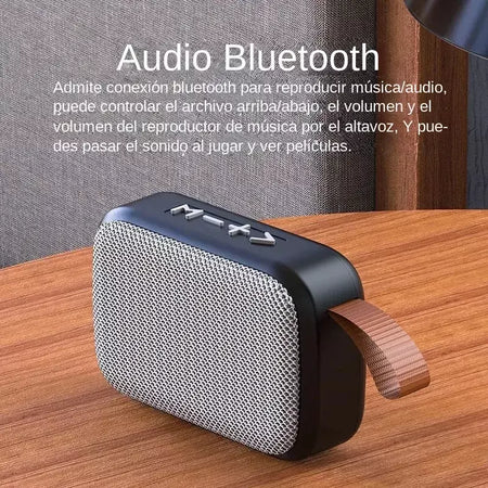 Mini tecido bluetooth alto-falante ao ar livre sem fio à prova dwireless água ao ar livre alta fidelidade 3d estéreo mp3 player suporte rádio fm cartão sd tf