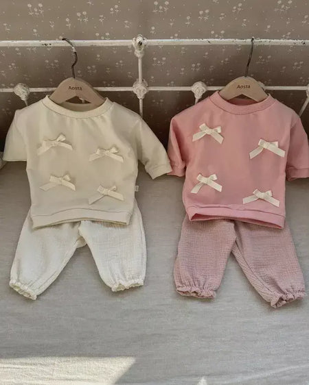 Calças de bebê de algodão orgânico recém-nascidos outono primavera verão inverno bonito impressão macia musselina roupas calças pantalons capris