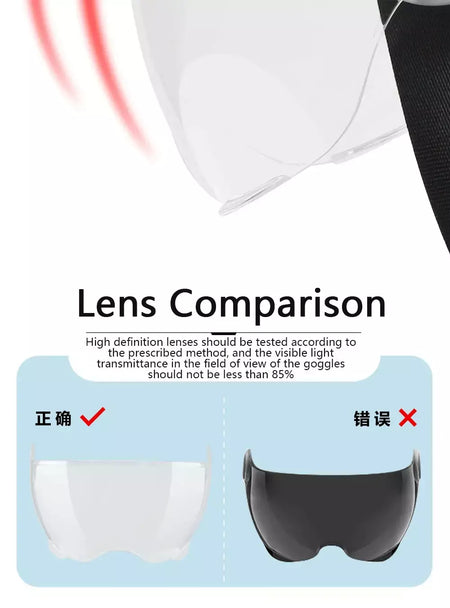 PEMILA-Capacete de Ciclismo com Lente Goggles para Homens e Mulheres, Capacete de Bicicleta, MTB Road Bike, Adesivo Refletivo, E-Bike, Motocicleta