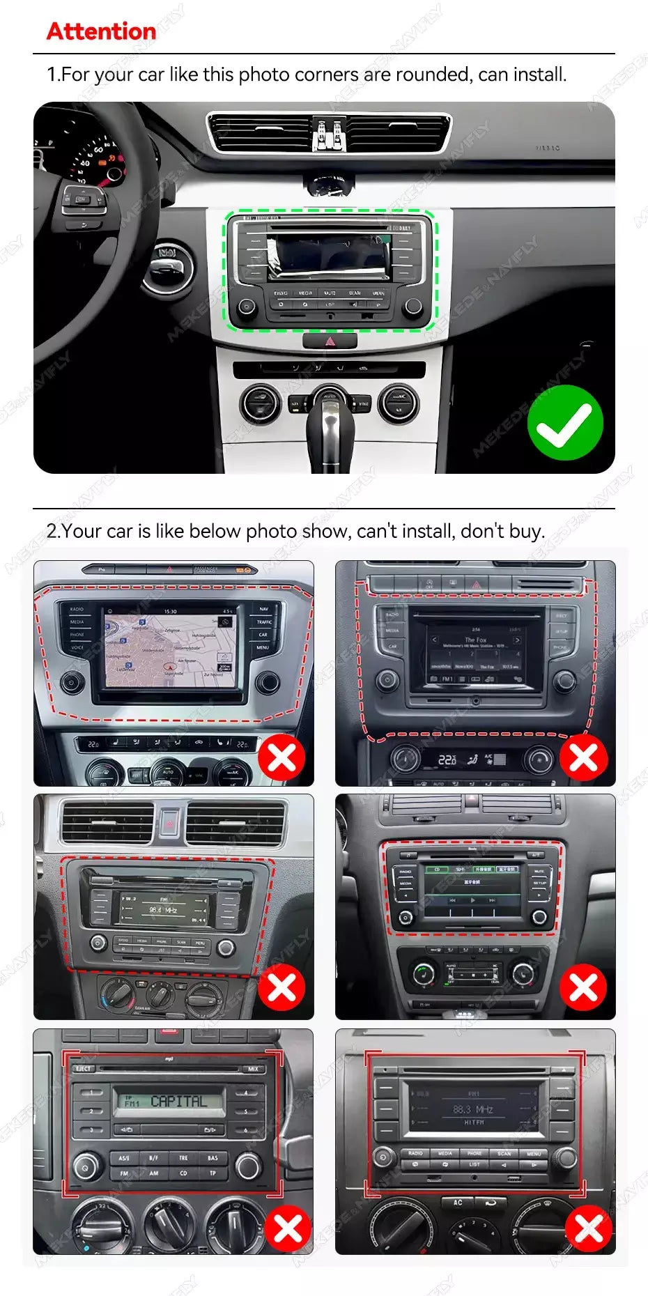 Android 13 sem fio carplay auto carro multimídia player tela ips gps wifi 7/8/9 ''rádio do carro para vw passat golf polo jetta skoda