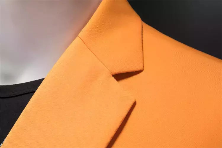Blazer Casual de Negócios Masculino, Jaqueta Monocromática, Casacos Oversize, Smoking Masculino, Roupas de Marca, Roupas de Trabalho, Plus Size M-6XL