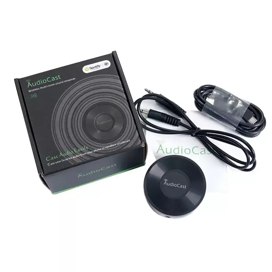 Audiocast m5 sem fio wifi música áudio streamer receptor audiocast ieast pplaydlna para airplay áudio música adaptador multi sala