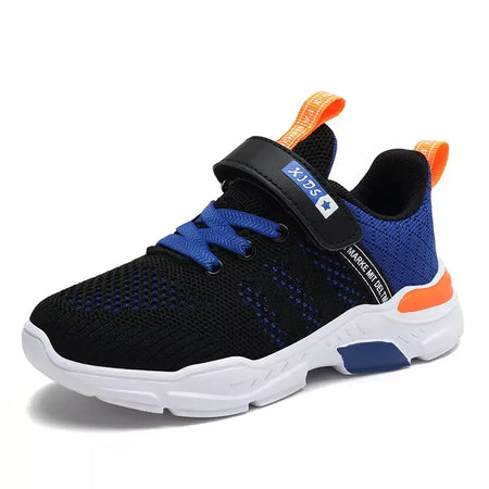 Crianças sapatos antiderrapantes respirável malha sapatos da criança conforto tênis de corrida marca meninas meninos sapatos casuais crianças moda tênis