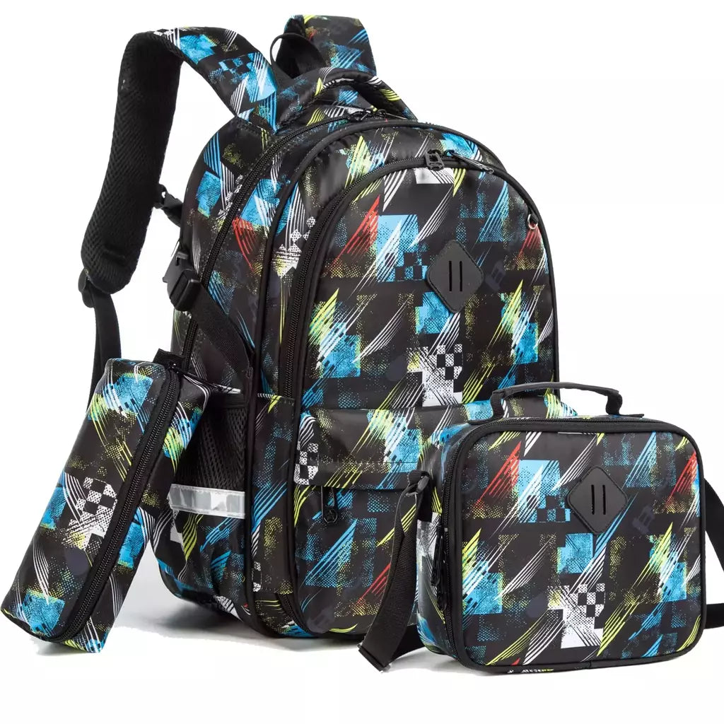 Bikab-Mochila Astronauta para Meninos, Mochilas Escolares, Bookbag para Crianças, Dinossauros, Kawaii, Novo Estilo