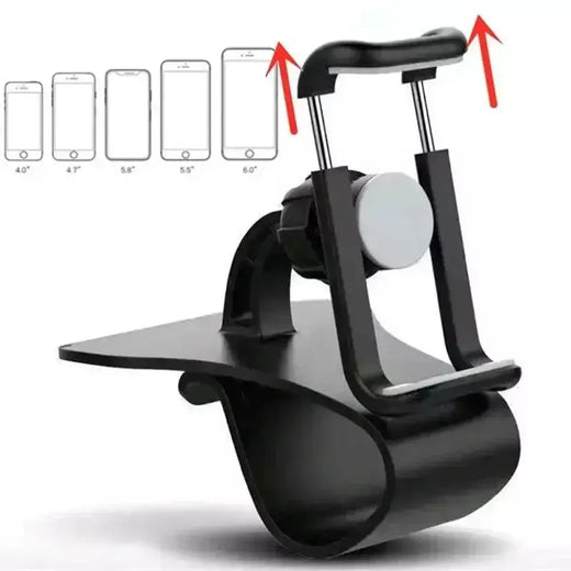 Suporte universal do telefone do carro suporte painel clipe de montagem gps suporte do telefone móvel do carro no carro para iphone xiaomi samsung