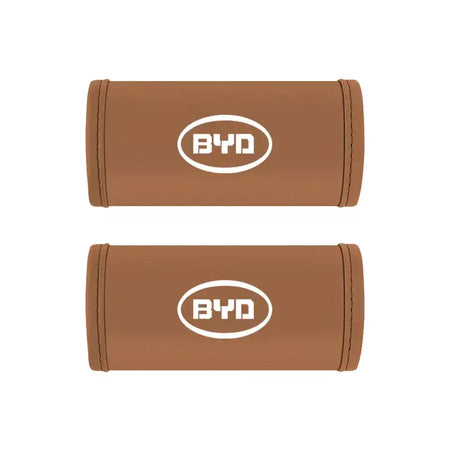 2 pçs carro anti deslizamento puxar luva interior do carro alça de couro protetor capa para byd tang s7 g3 m6 f3 atto 3 e6 qing yuan canção f3r