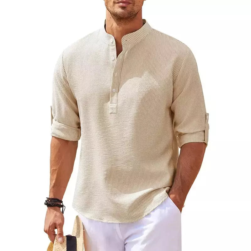 Camisa casual de linho masculina, blusa feminina, camisa feminina, camisas femininas, tops de manga longa, novo, 2022