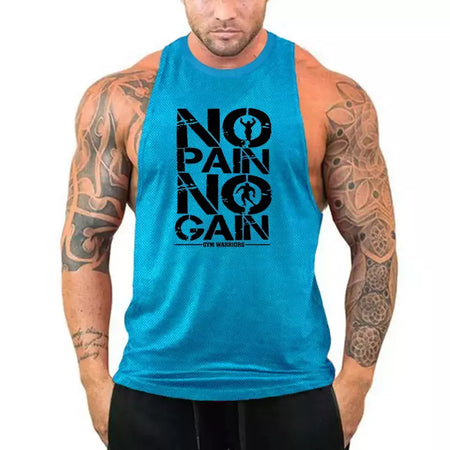 Quick Dry malha ginásio t-shirt dos homens, colete muscular respirável, moletom de jogging, Indoor Exercício, Fitness, ao ar livre