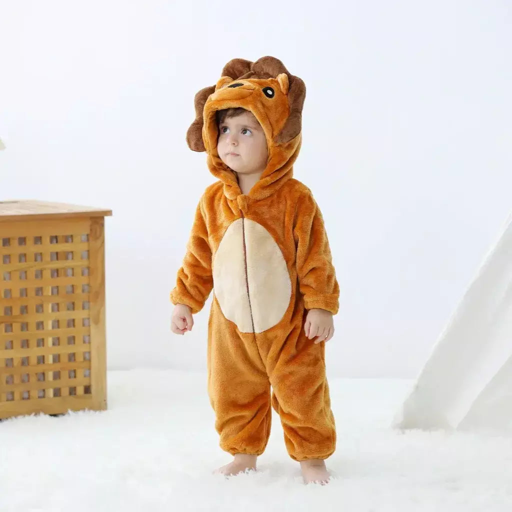 Bebê unissex macacão kigurumi infantil bonito ponto dinossauro animal macacões recém-nascidos dos desenhos animados pijamas para crianças meninos meninas natal