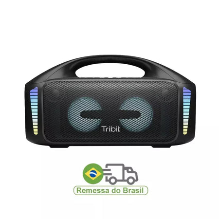 Tribit portátil bluetooth alto-falante 90w stormbox explosão ao ar livre sem fio alto-falante ipx7 à prova dwaterproof água festa acampamento alto-falante 30h playtime