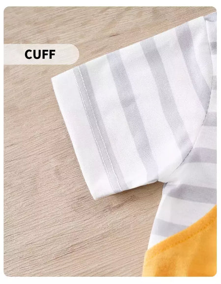 Roupa de urso fofa para criança, roupas de bebê e menina, macacão ao ar livre, traje de verão lindo de 0-18 meses, novo estilo, moda, 2024