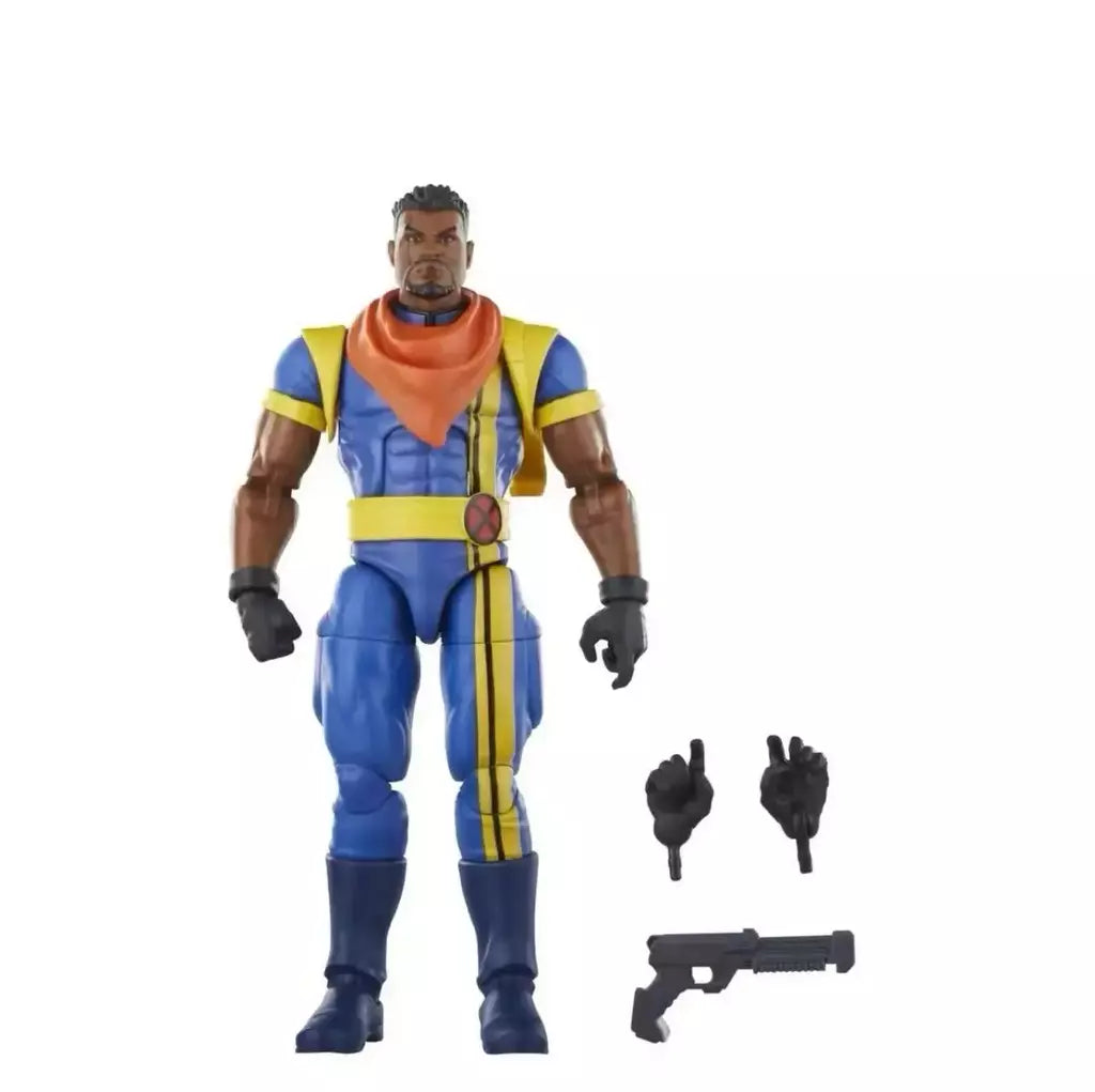 Original x-men anime figura x-men 97 bispo ação estatueta coleção 1/12 retro pendurado cartão modelos brinquedos crianças presentes