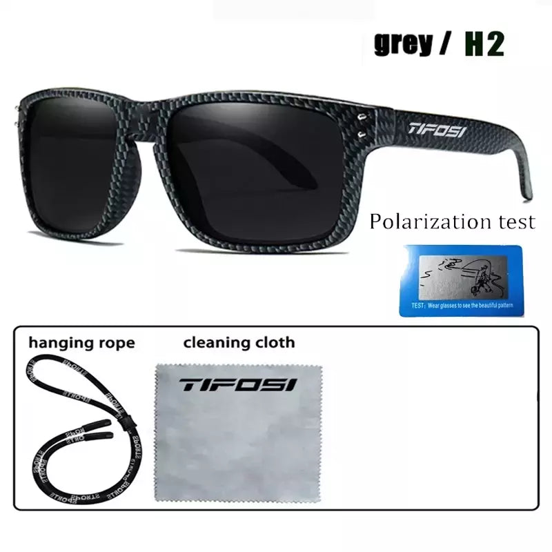 Tifosi-HD óculos polarizados com filme real, ao ar livre, lazer, caminhadas, viagens, golfe, pesca, condução, festa, colorido, UV400