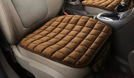Universal inverno quente capa de assento de carro almofada anti-deslizamento assento da cadeira dianteira almofada respirável protetor de assento de carro capas de assento para carros