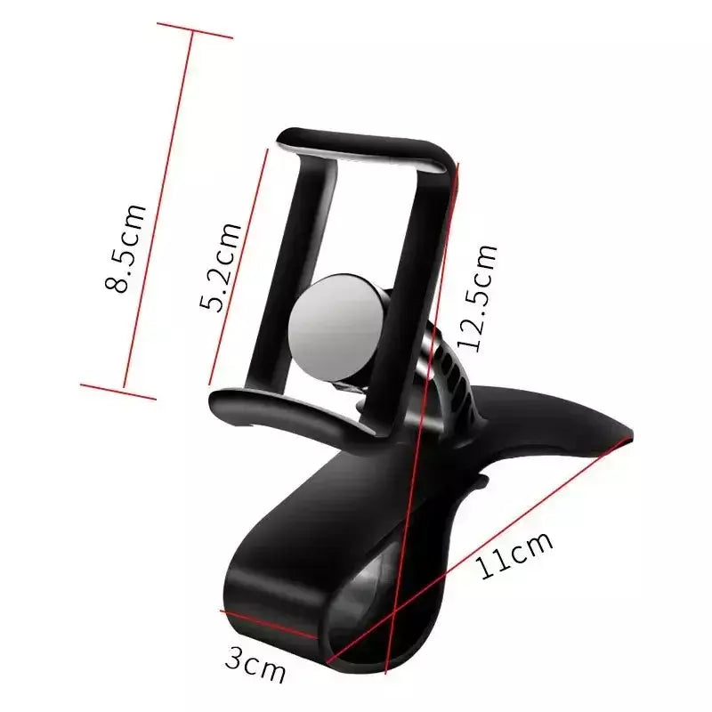 Suporte do telefone do carro suporte universal painel clipe de montagem gps suporte do telefone móvel do carro no carro para iphone xiaomi samsung