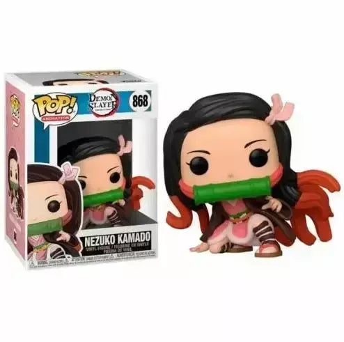 Funko Pop Demon Slayer Nezuko Kamado 868 # Mitsuri Kanroji 1306 # Inosuke Hashibira 875 # Tanjiro Kamado 867 # Enmu 1158 # Brinquedos modelo