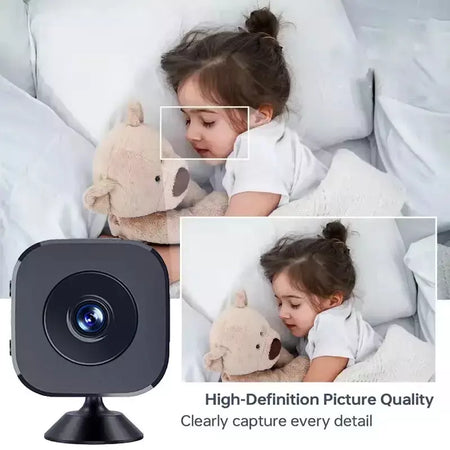 Xiaomi mini câmera de segurança pro 4k fullhd wifi vigilância com áudio bidirecional detecção de movimento visão noturna infravermelha câmera de segurança