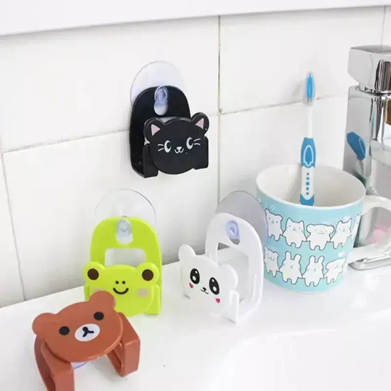 Ferramentas organizadoras acessórios de cozinha dos desenhos animados esponja pano rack armazenamento decoração para casa para suprimentos cozinha gadgets 1pcs