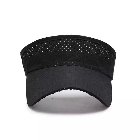 Verão Respirável Air Sun Chapéus Homens Mulheres Viseira Ajustável Proteção UV Top Vazio Solid Sports Tennis Running Sunscreen Cap Hat