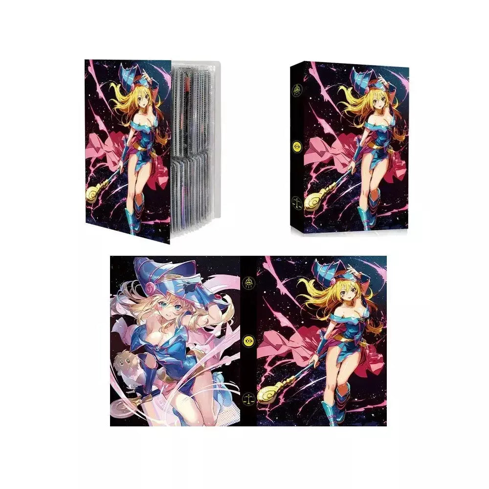 Yu gi oh 5ds yusei fudo 240 cartões álbum mapa carta pasta fichário jogo coleção presente brinquedo jack atlas akiza izinski