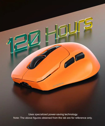 Kysona uranus pro mouse para jogos sem fio mouse ergonômico paw3395 54g 8khz taxa de pesquisa 26000dpi para mão direita grande pc gamer