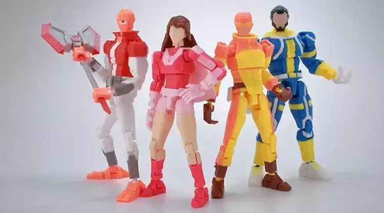 9l3d impresso invincible menino lucky13 manequim13 conquistar lex allen super-heróis anime brinquedos figuras de ação manequim modelo ornamentos