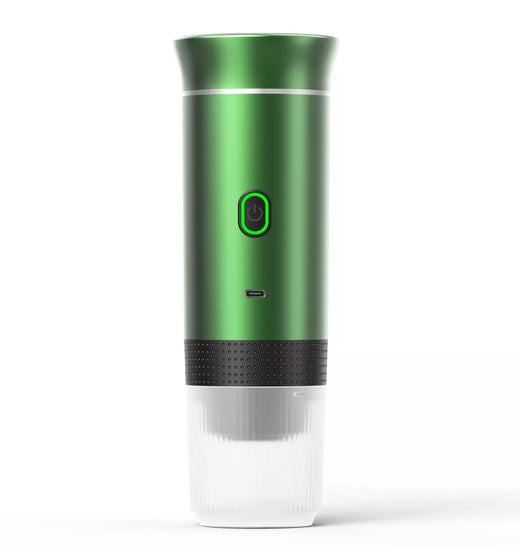 Máquina de café expresso portátil elétrica sem fio, 3 em 1, cápsula em pó, cafeteira de viagem, carro e casa Camping
