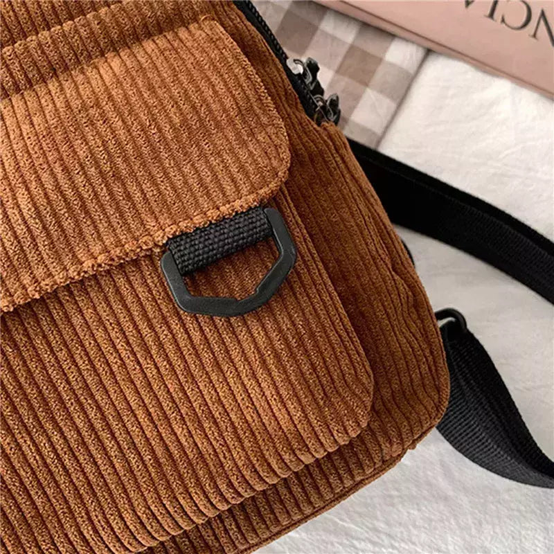 Mini mochila feminina, mochila escolar de veludo simples pequena, grande capacidade, mochila feminina durável, monocromática, casual, viajando, moda