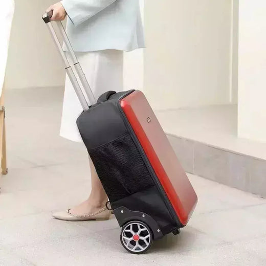 Trolley impermeável mochila com rodas grandes, continuar, viagem preguiçosa, bagagem de mão, novo, 22";;VERDADEIRO;;"a,19