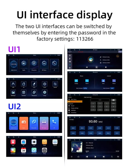 Bqcc 10.26 Polegada portátil sem fio carplay tela hd câmera de ré traseira rádio do carro dvr mp5 multimídia player vídeo android auto