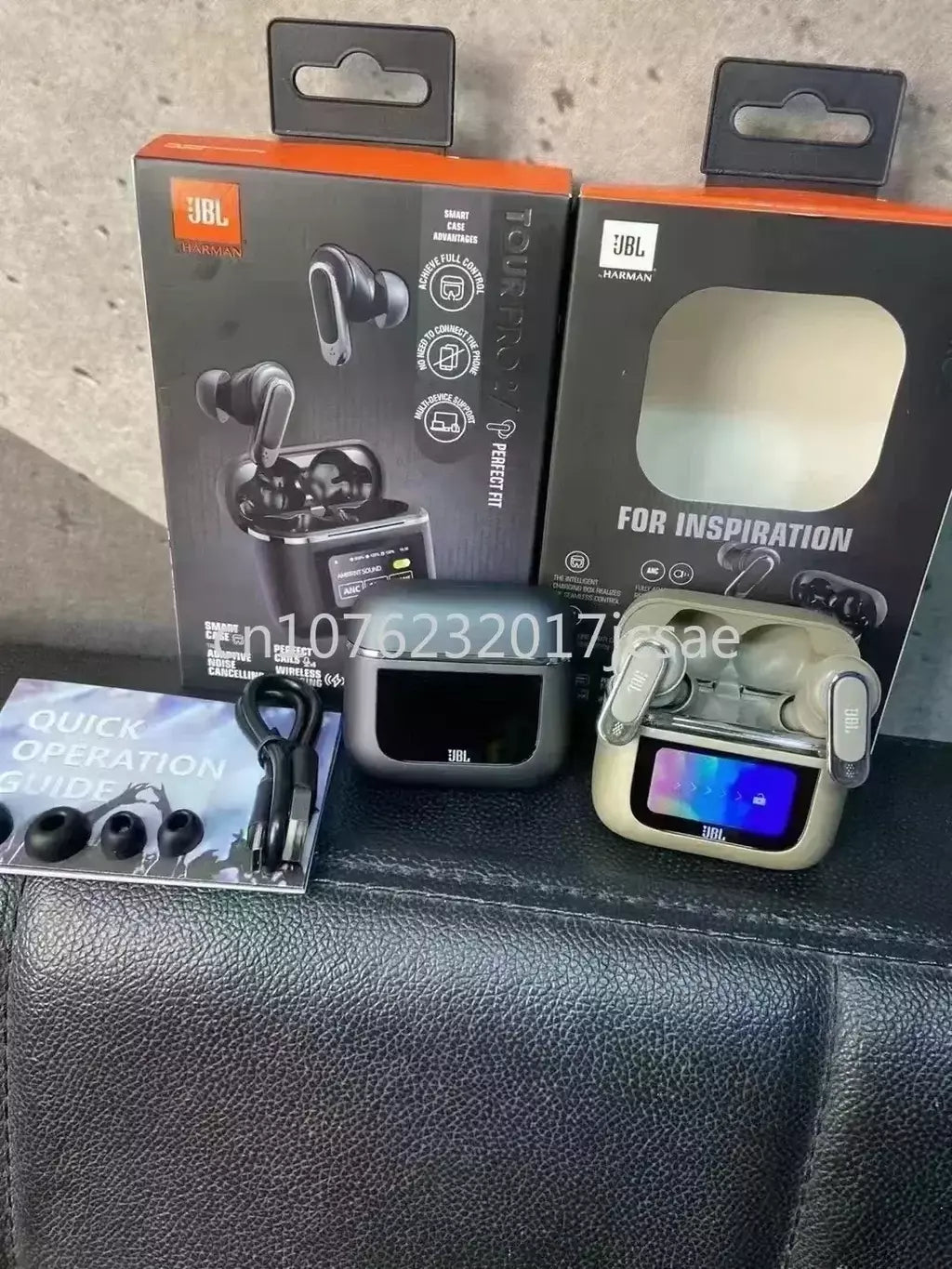 Original jbl tour pro 2 verdadeiro sem fio bluetooth fones de ouvido estéreo esportes com tela lcd inteligente versão hk