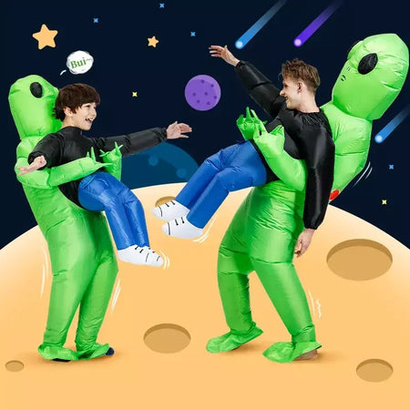 Et-alientais traje inflável monstro assustador cosplay para crianças adultas ação de graças festa de natal festival palco crianças roupas